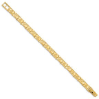 10k 7.0mm Nugget 7 inch Bracelet