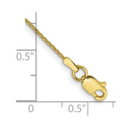 10k 1mm Parisian Wheat Chain