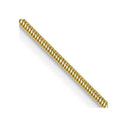 10k 1.1mm Round Snake Chain