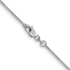 10k WG .9mm Round Snake Chain