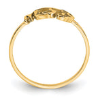 10k Yellow Gold Monogram Ring