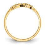 10k Yellow Gold Monogram Ring