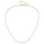 14K Adjustable .85mm Wheat Chain