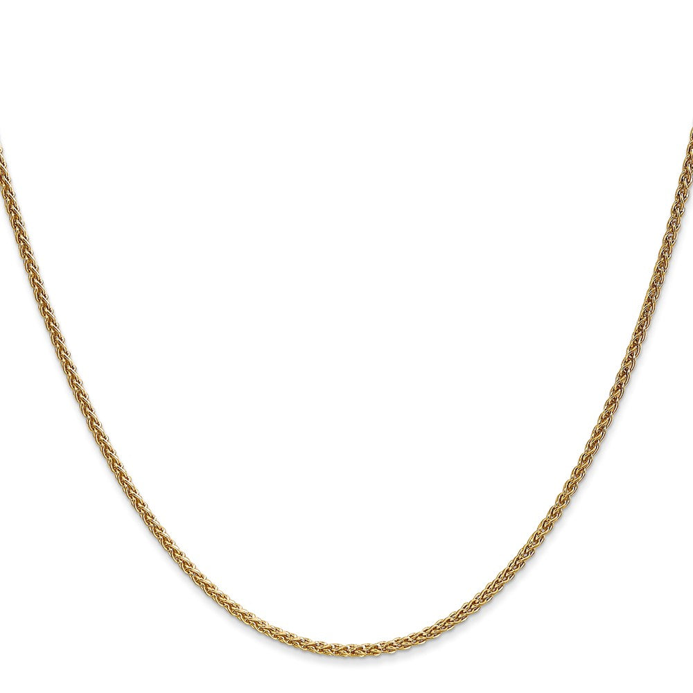 14k 1.7mm Spiga Chain