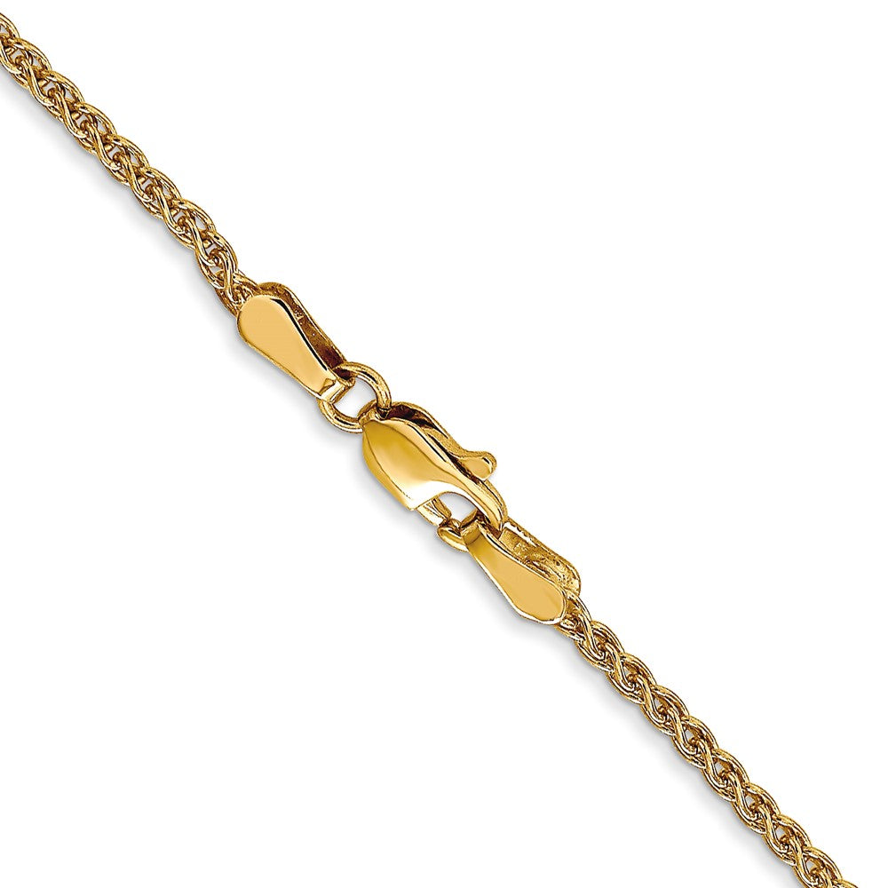 14k 1.7mm Spiga Chain