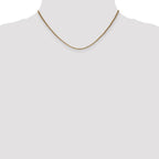 14k 1.7mm Spiga Chain