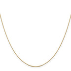 14K .85 mm D/C Cable Chain