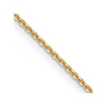 14K 1.0 mm D/C Cable Chain