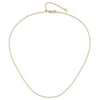 14K Adjustable 1.1mm D/C Cable Chain