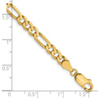 14K 5mm Flat Figaro Chain