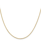 14K 1.05mm D/C Cable Chain