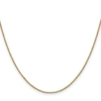 14K .9mm Box Chain
