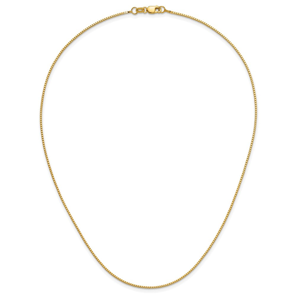 14K .9mm Box Chain