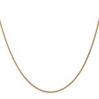14k 1.25mm Spiga Chain