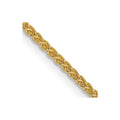 14k 1.25mm Spiga Chain