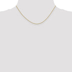 18K .7mm Box with Lobster Clasp Chain