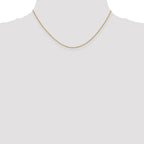 18K .9mm Box with Lobster Clasp Chain