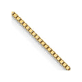 18K .9mm Box with Lobster Clasp Chain