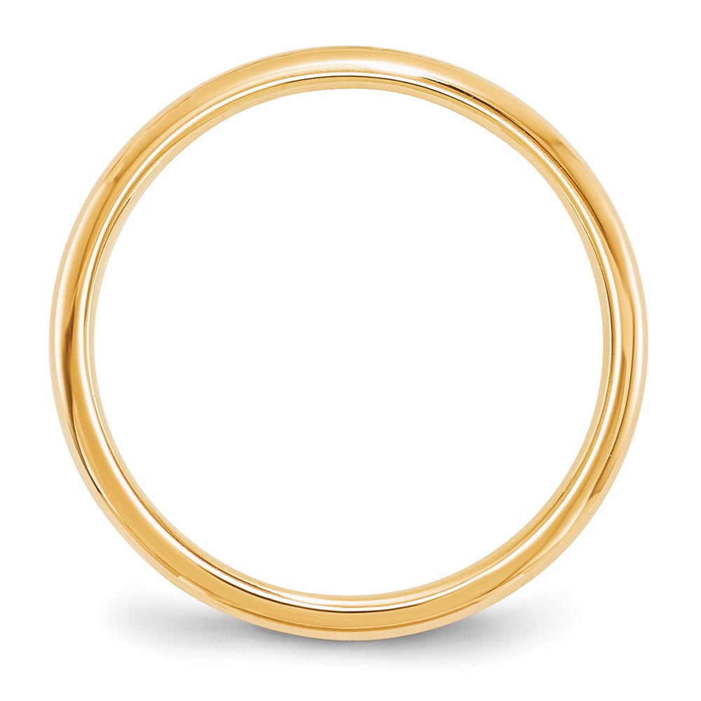 10k Yellow Gold 2mm Standard Weight Comfort Fit Wedding Band