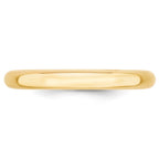 10k Yellow Gold 3mm Standard Weight Comfort Fit Wedding Band