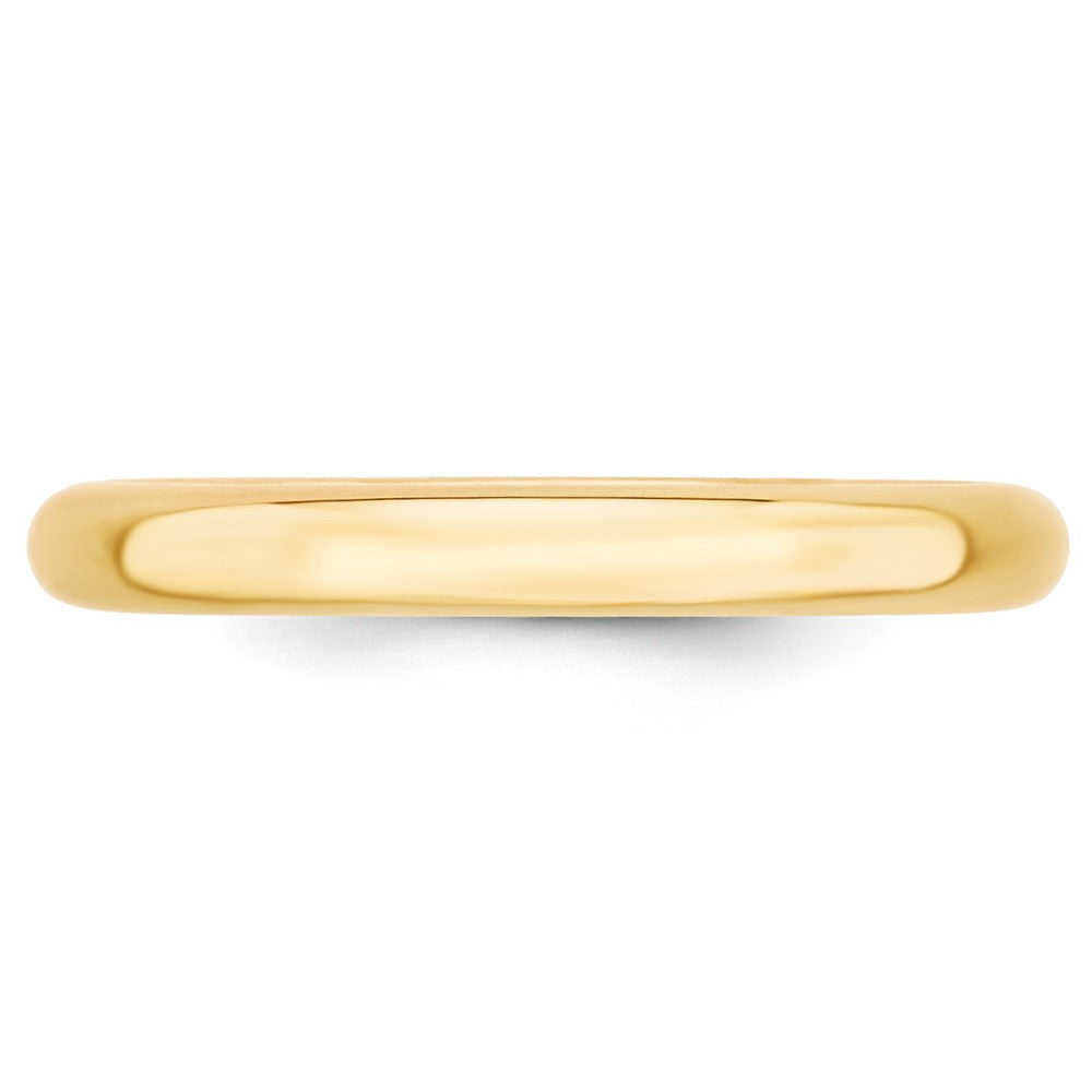 10k Yellow Gold 3mm Standard Weight Comfort Fit Wedding Band