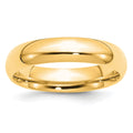 10k Yellow Gold 5mm Standard Weight Comfort Fit Wedding Band