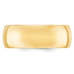 10k Yellow Gold 8mm Standard Weight Comfort Fit Wedding Band