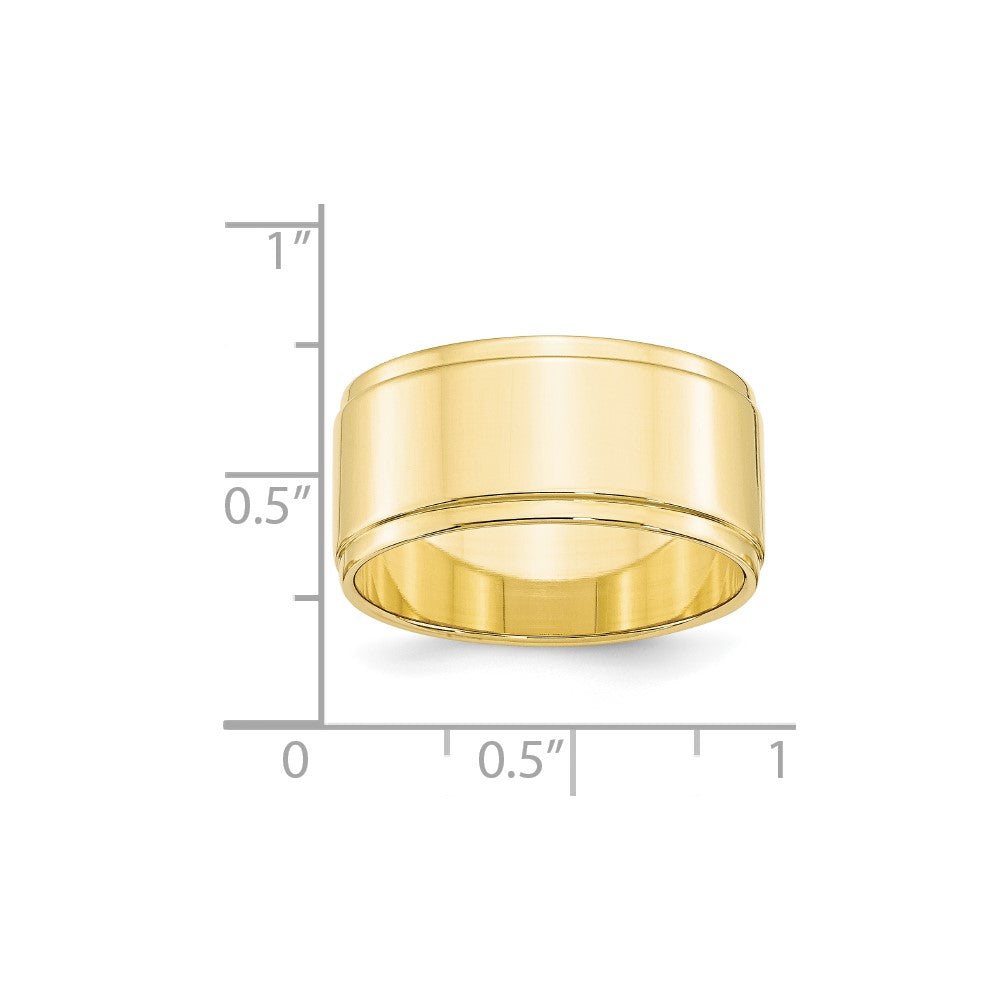 10KY 10mm Flat with Step Edge Band