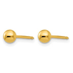 Inverness 14k 4mm Ball Post Piercing Earrings