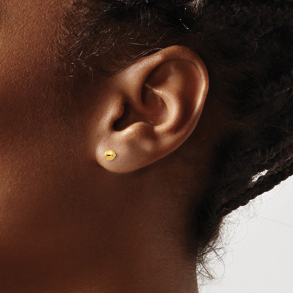 Inverness 14k 4mm Ball Post Piercing Earrings