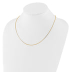 14K Adjustable .9mm Box Chain