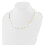 14K Adjustable 1mm Box Chain