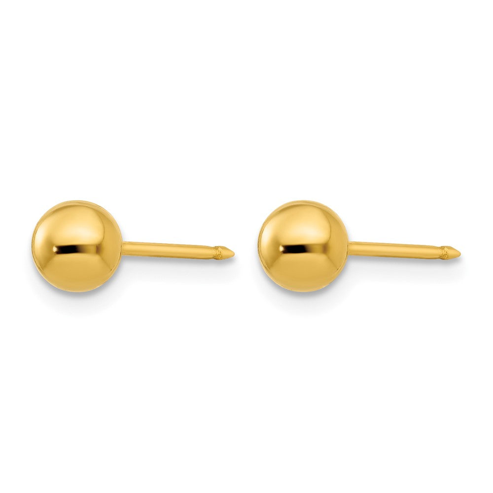 Inverness 14k 5mm Ball Post Piercing Earrings