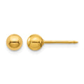 Inverness 14k 5mm Ball Post Piercing Earrings