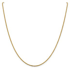 14K 1.5mm Cyclone Chain