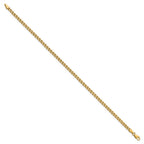 14K 3.0mm Wide Diamond-Cut Double Rope Chain