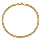 14K 3.0mm Wide Diamond-Cut Double Rope Chain