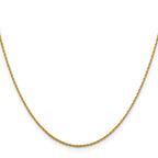 10K 1.3mm Loose Rope Chain