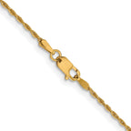 10K 1.3mm Loose Rope Chain