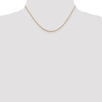 10K 1.3mm Loose Rope Chain