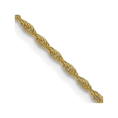 10K 1.3mm Loose Rope Chain