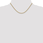 14k 2.1mm Spiga Chain