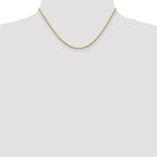 10K 1.6 mm Singapore Chain