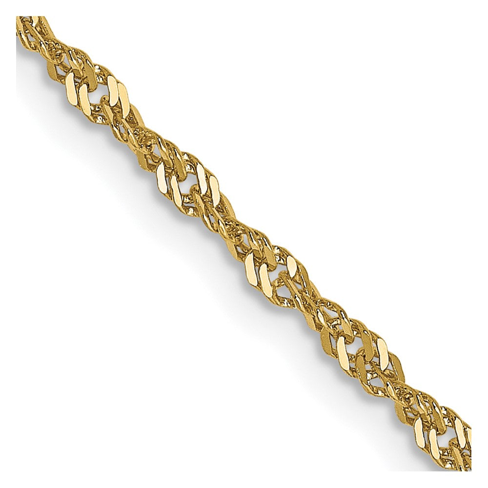 10K 1.6 mm Singapore Chain