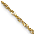 10K 1.6 mm Singapore Chain