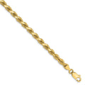 10k 4.0mm Diamond-cut Rope Chain