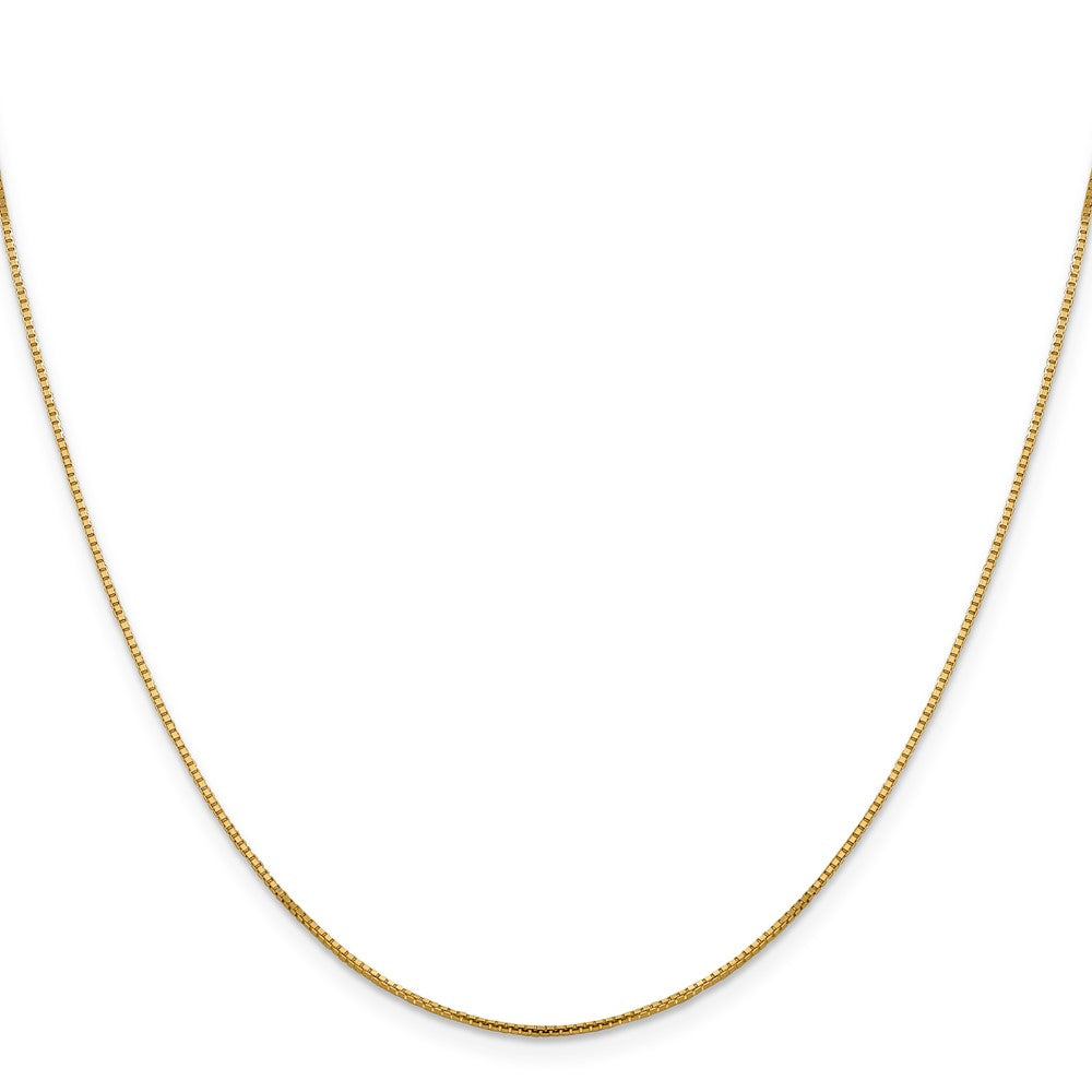 10K .95mm Sparkle Octagonal Box Chain