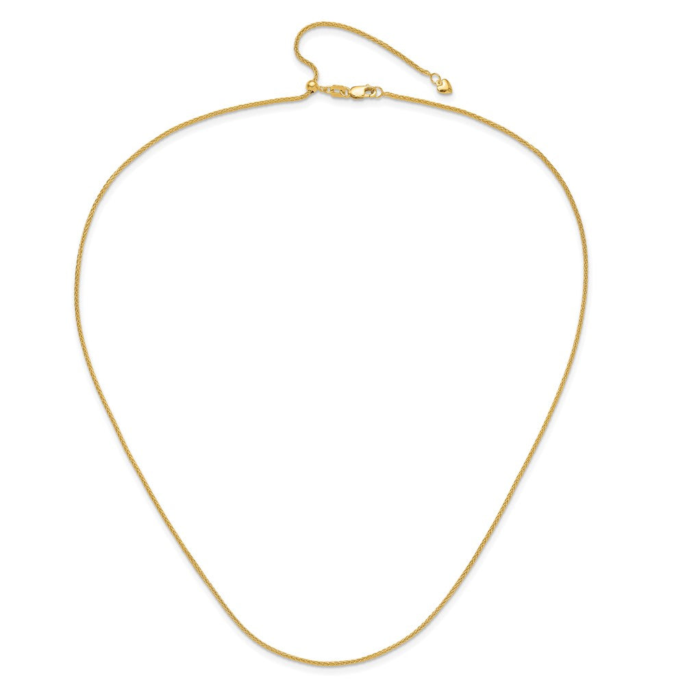 10K Adjustable 1.35mm Wheat Chain