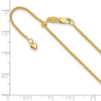 10K Adjustable 1.35mm Wheat Chain
