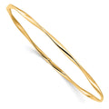 10K Yellow Gold Slip-On Bangle